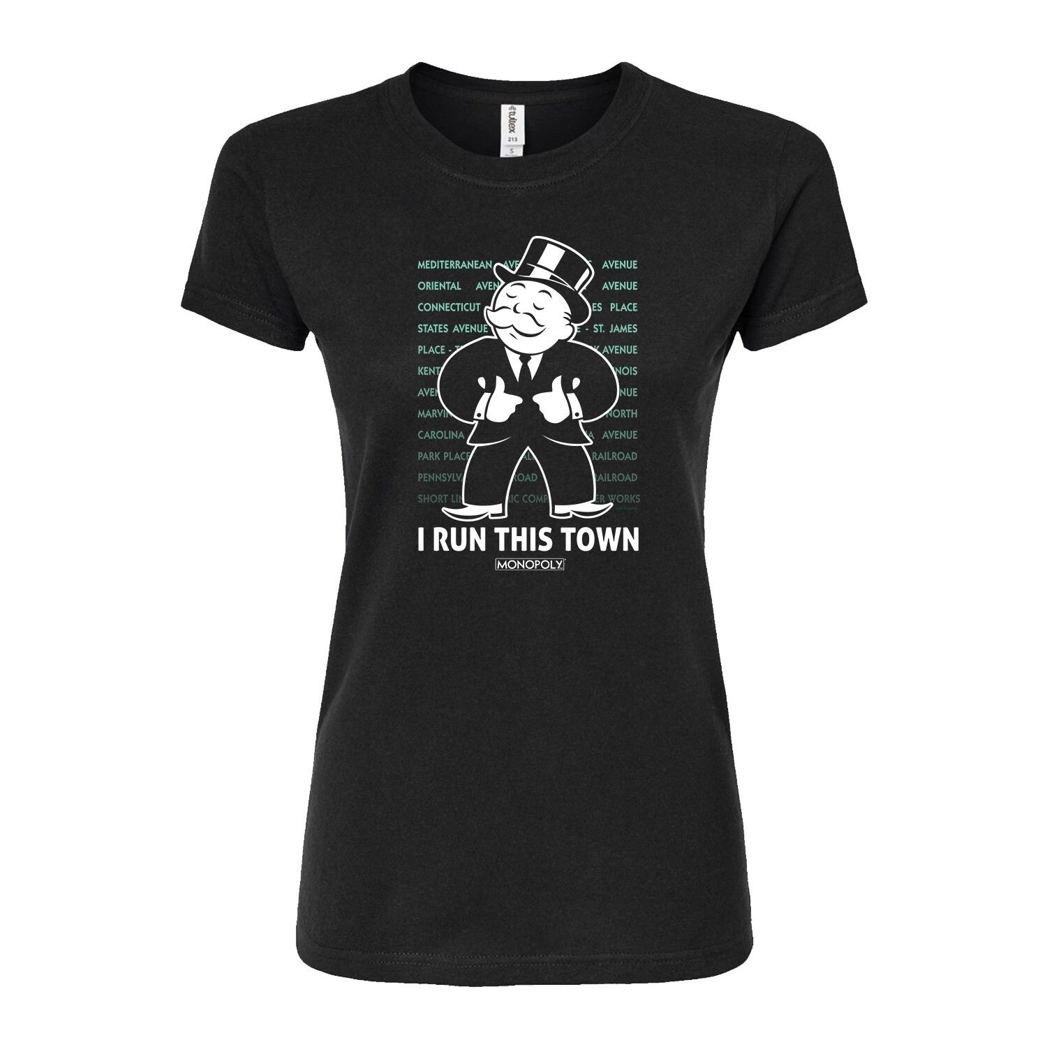 Облегающая футболка Juniors' Monopoly I Run This Town Licensed Character
Облегающая футболка Juniors' Monopoly I Run This Town Licensed Character