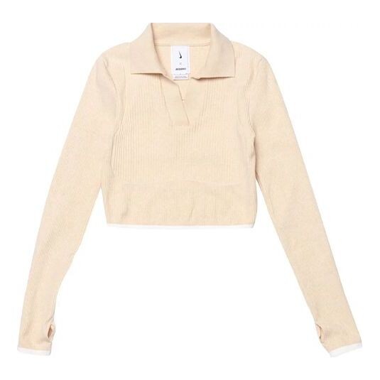 Рубашка поло x jacquemus le polo Nike, белый 
Рубашка поло x jacquemus le polo Nike, белый