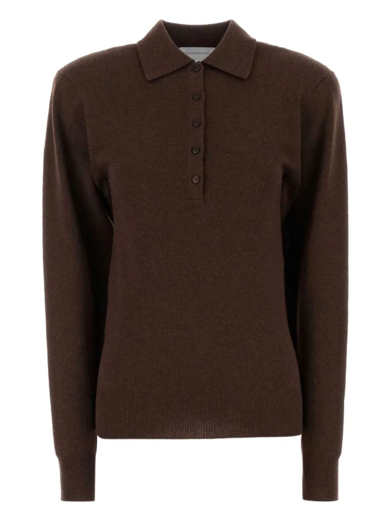 Поло с длинными рукавами Stella McCartney, коричневый
Поло с длинными рукавами Stella McCartney, коричневый