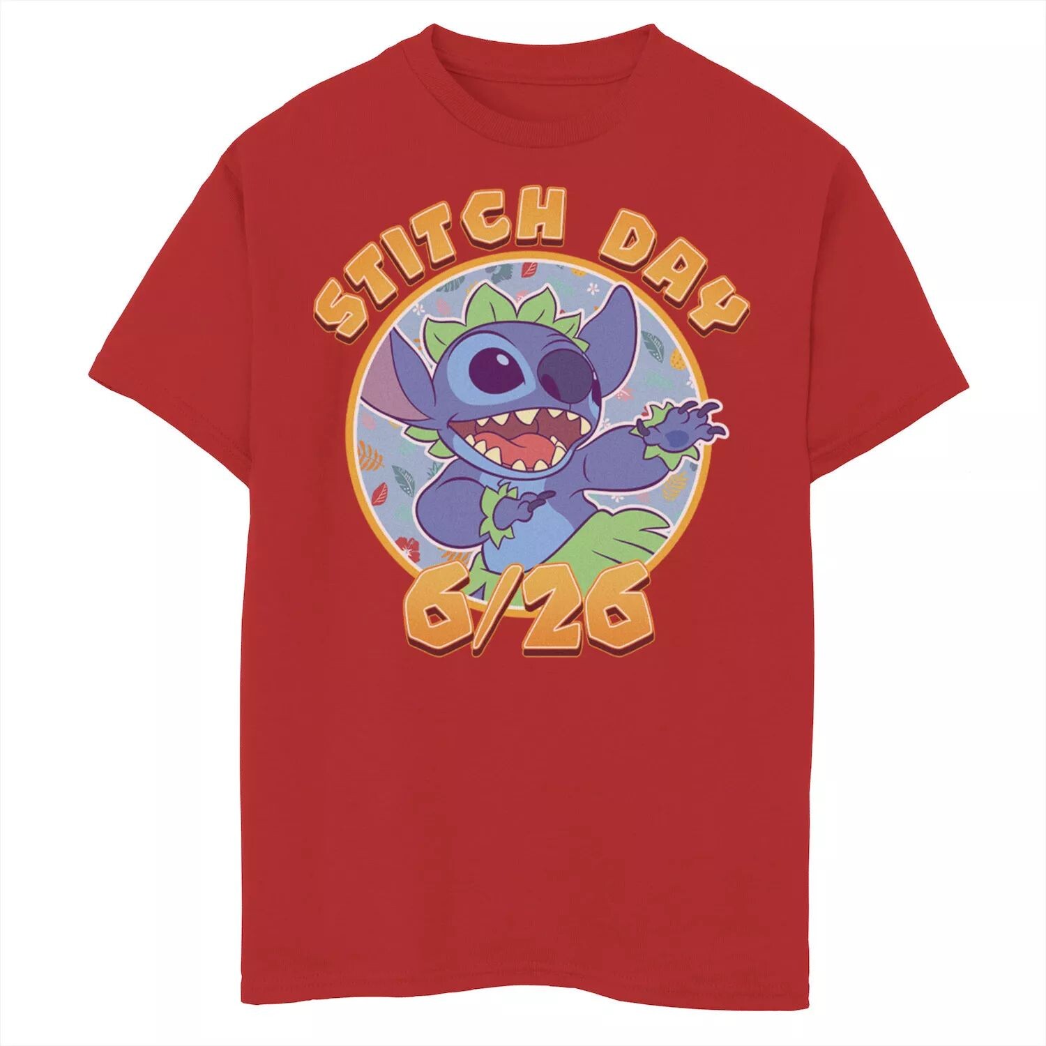 Футболка с рисунком Stitch Day для мальчиков 8–20 лет Disney's Lilo & Stitch 6/26 Disney
Футболка с рисунком Stitch Day для мальчиков 8–20 лет Disney's Lilo & Stitch 6/26 Disney