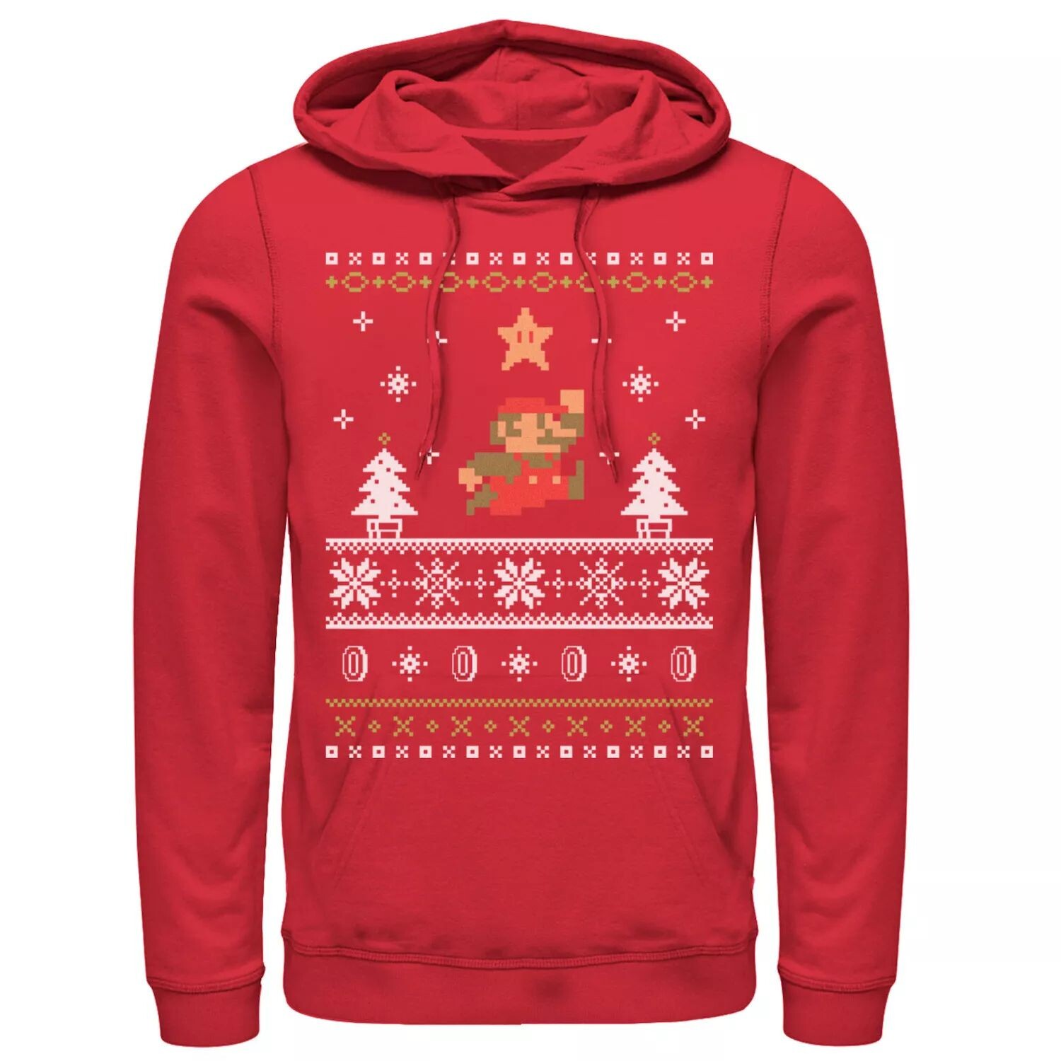 Мужская рождественская толстовка с капюшоном Nintendo Super Mario Mario Snow Level Ugly Licensed Character
Мужская рождественская толстовка с капюшоном Nintendo Super Mario Mario Snow Level Ugly Licensed Character