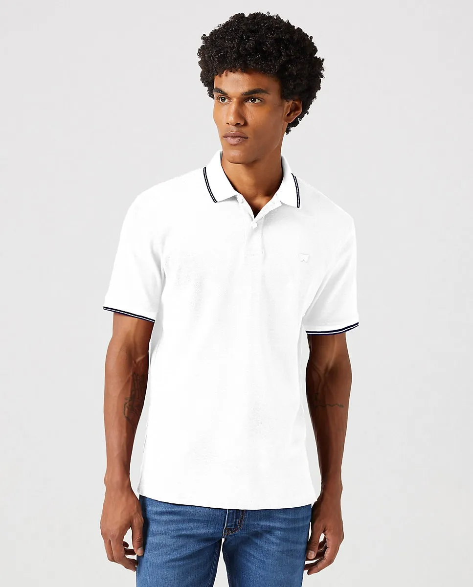 Мужская белая рубашка поло с коротким рукавом Wrangler, белый
Мужская белая рубашка поло с коротким рукавом Wrangler, белый