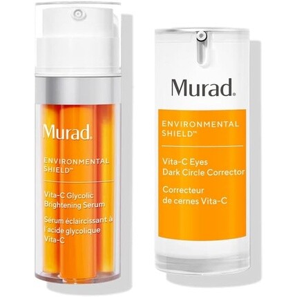 Environmental Shield Vita-C Корректор темных кругов под глазами Сыворотка для глаз с витамином С 15 мл + гликолевая осветляющая сыворотка Vita-C, Murad
Environmental Shield Vita-C Корректор темных кругов под глазами Сыворотка для глаз с витамином С 15 мл + гликолевая осветляющая сыворотка Vita-C, Murad