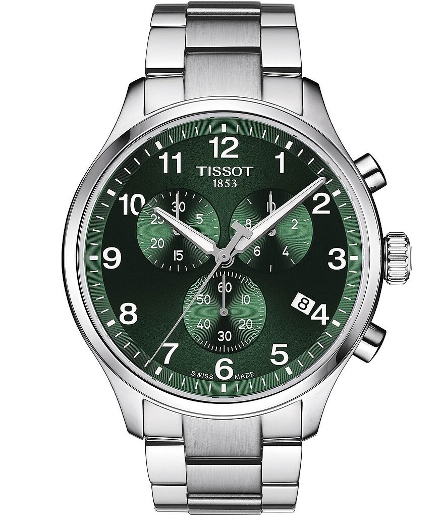 Tissot Мужские часы Chrono XL Classic с хронографом и браслетом из нержавеющей стали, серебро
Tissot Мужские часы Chrono XL Classic с хронографом и браслетом из нержавеющей стали, серебро