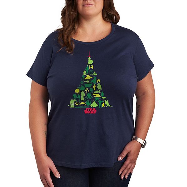 Футболка с рождественским принтом в виде силуэта елки Plus size Star Wars, Navy, Синий, Футболка с рождественским принтом в виде силуэта елки Plus size Star Wars, Navy
Футболка с рождественским принтом в виде силуэта елки Plus size Star Wars, Navy, Синий, Футболка с рождественским принтом в виде силуэта елки Plus size Star Wars, Navy