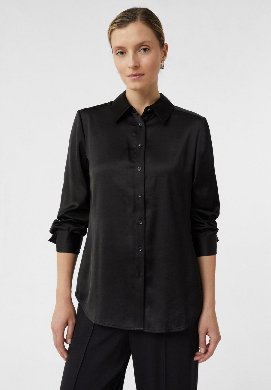 Блуза comma Button-down blouse, Schwarz/Black
Блуза comma Button-down blouse, Schwarz/Black