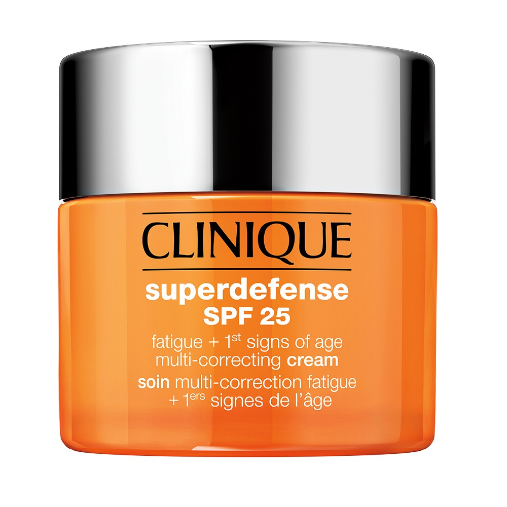 Ежедневный увлажняющий крем для лица superdefense spf 25 fatigue + 1st signs of age multi-correcting cream combination oily/ oily Clinique, 50 мл
Ежедневный увлажняющий крем для лица superdefense spf 25 fatigue + 1st signs of age multi-correcting cream combination oily/ oily Clinique, 50 мл