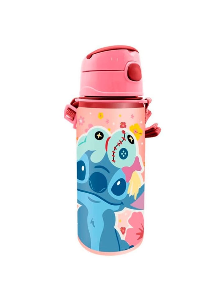 Детская алюминиевая бутылка для воды Lilo & Stitch объемом 600 мл, розового цвета
Детская алюминиевая бутылка для воды Lilo & Stitch объемом 600 мл, розового цвета