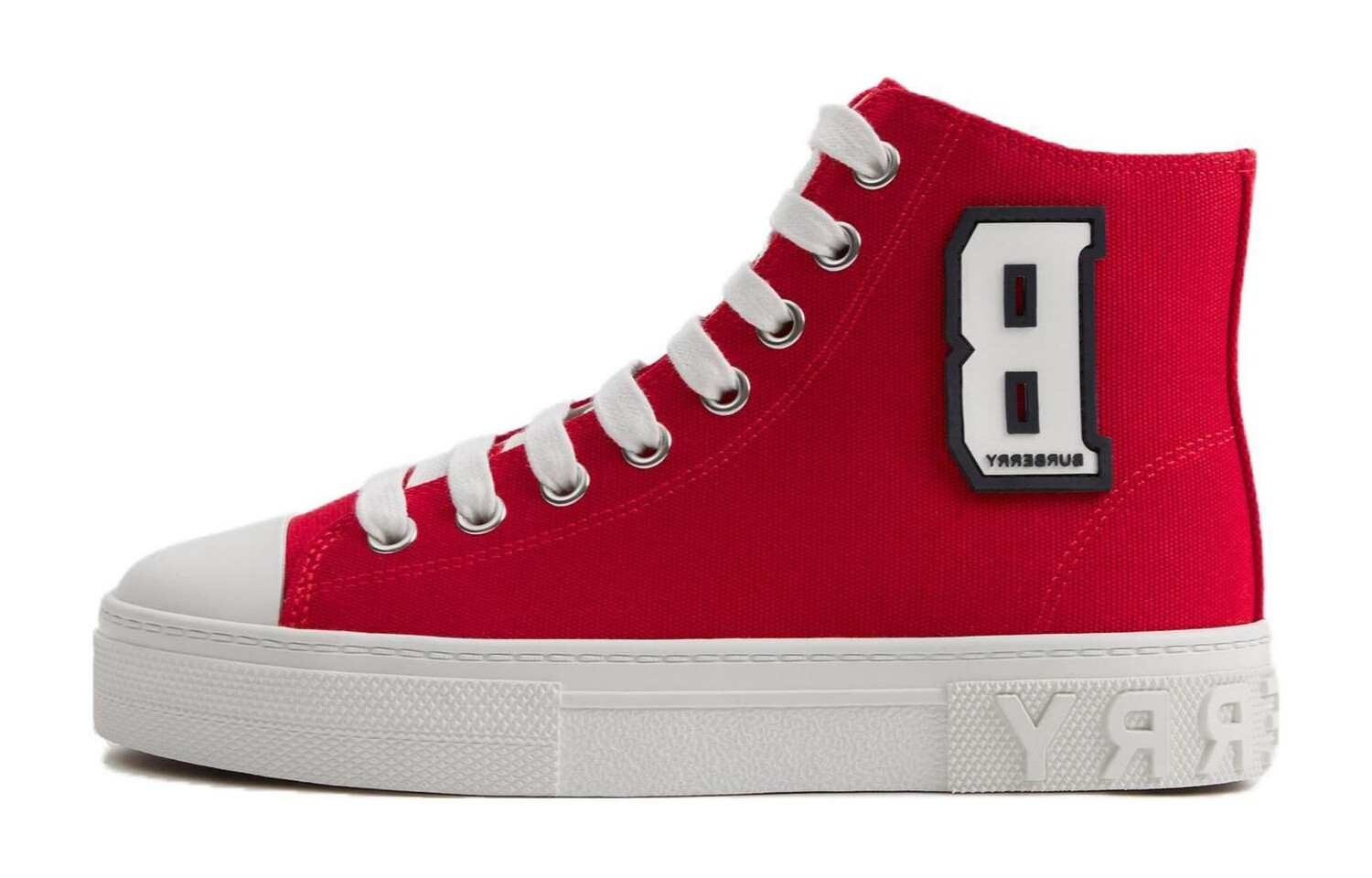 Кроссовки детские Burberry Check-pattern, красный / белый 
Кроссовки детские Burberry Check-pattern, красный / белый