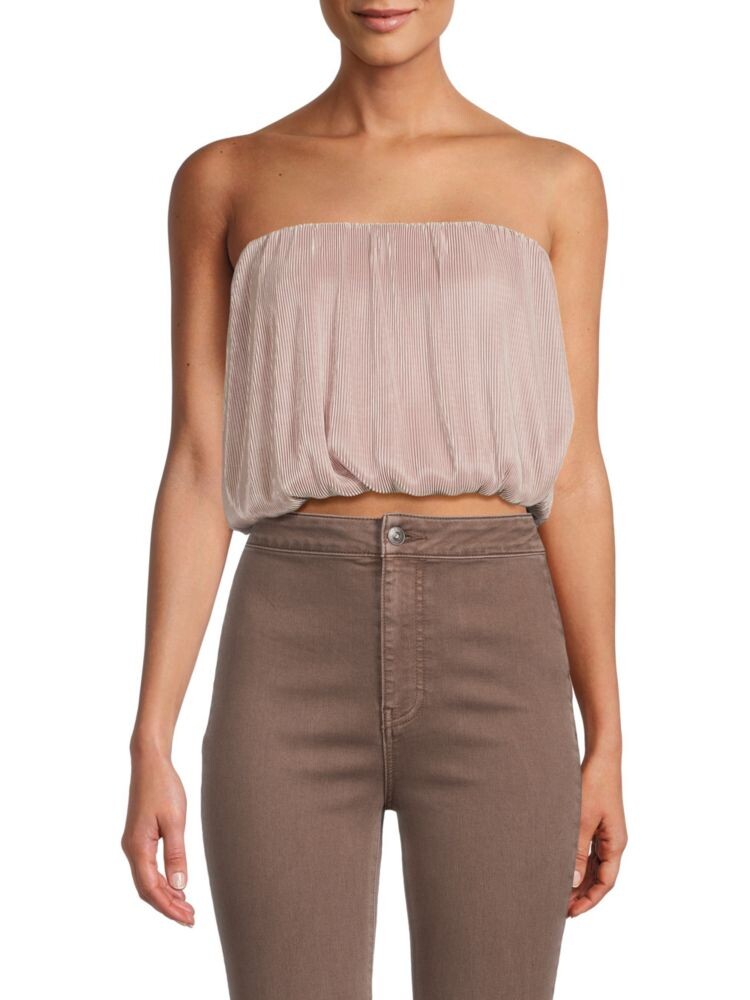 Плиссированный блузон-топ без рукавов Renee C., бежевый
Плиссированный блузон-топ без рукавов Renee C., бежевый