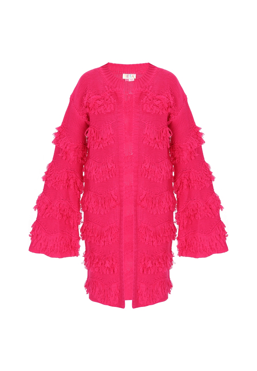 Вязаный кардиган IZIA, розовый
Вязаный кардиган IZIA, розовый