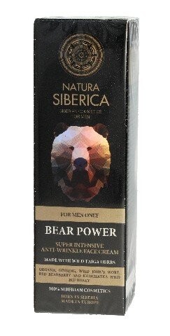Natura Siberica, Men, Крем для лица против морщин Bear Power, 50 мл
Natura Siberica, Men, Крем для лица против морщин Bear Power, 50 мл