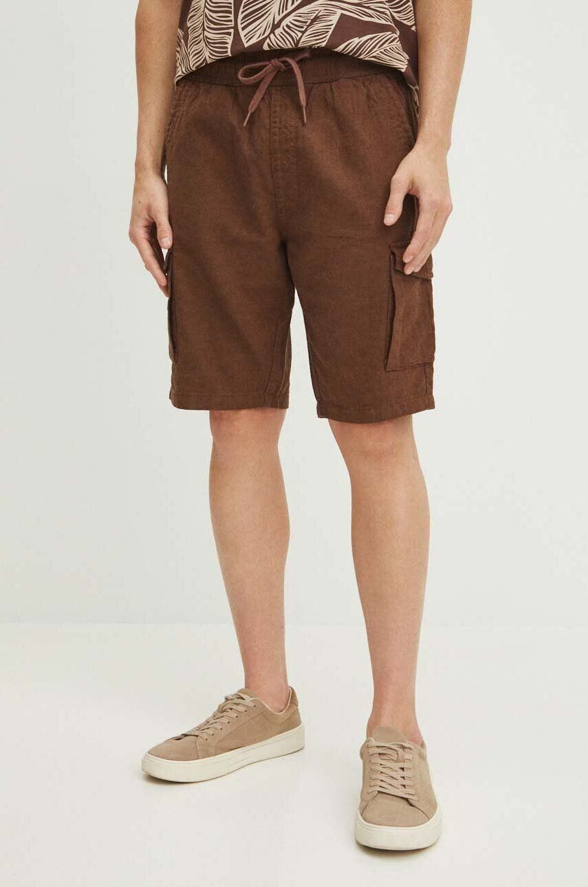 Шорты из смесового льна Medicine, коричневый
Шорты из смесового льна Medicine, коричневый
