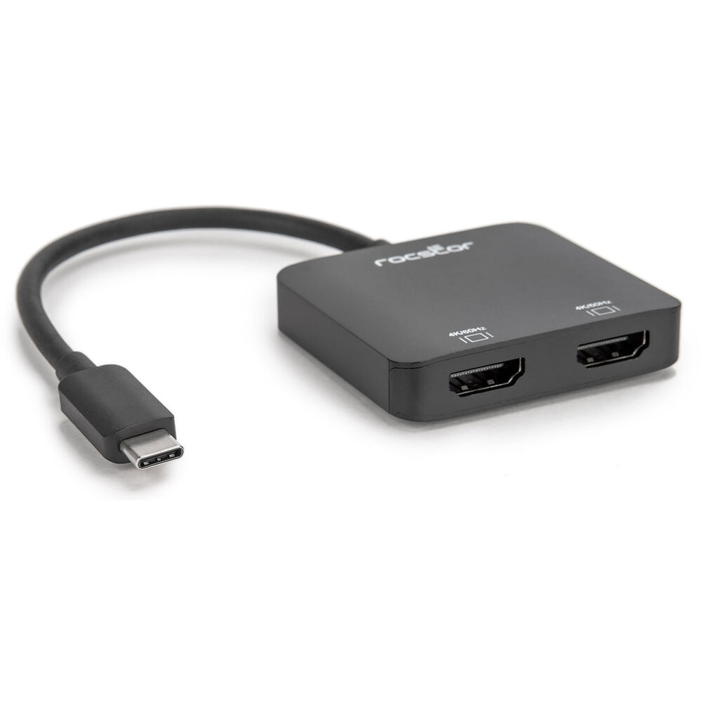 Rocstor USB-C to Dual HDMI Adapter Y10A203-B1
Rocstor USB-C to Dual HDMI Adapter Y10A203-B1
