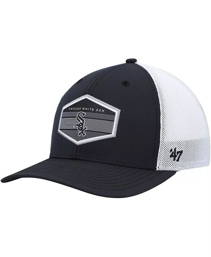 Мужская черно-белая кепка Chicago White Sox Burgess Trucker Snapback '47 Brand
Мужская черно-белая кепка Chicago White Sox Burgess Trucker Snapback '47 Brand