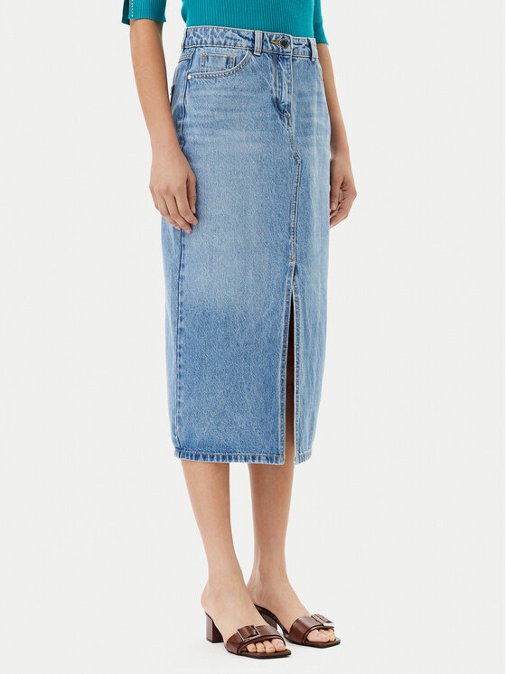 Джинсовая юбка обычного кроя 251-JROMA Morgan, синий
Джинсовая юбка обычного кроя 251-JROMA Morgan, синий