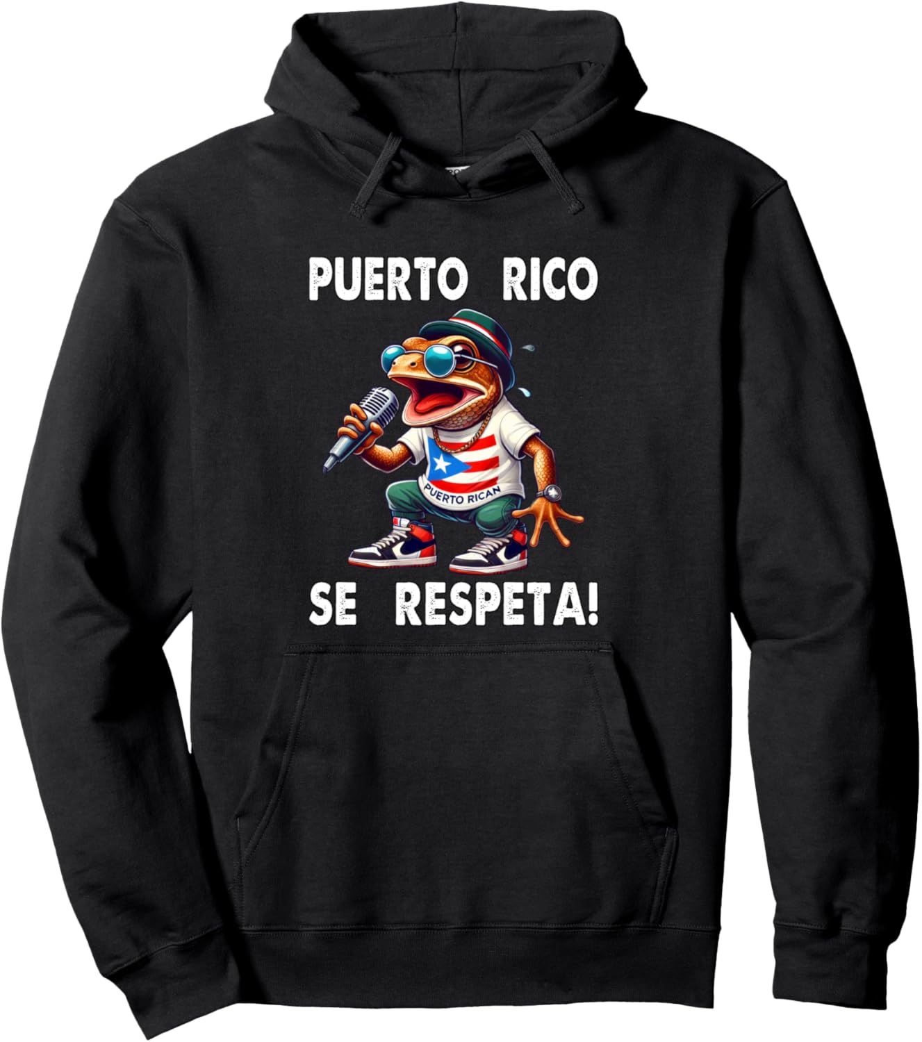 Толстовка с капюшоном Puerto Rico Se Respeta Coqui Boricua Mike Protest Puerto Rico Se Respeta Collection, More Here, черный
Толстовка с капюшоном Puerto Rico Se Respeta Coqui Boricua Mike Protest Puerto Rico Se Respeta Collection, More Here, черный