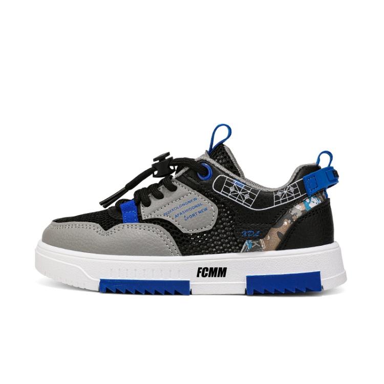 Нескользящие и дышащие низкие детские кроссовки для скейтбординга FCMM, черный/серый
Нескользящие и дышащие низкие детские кроссовки для скейтбординга FCMM, черный/серый