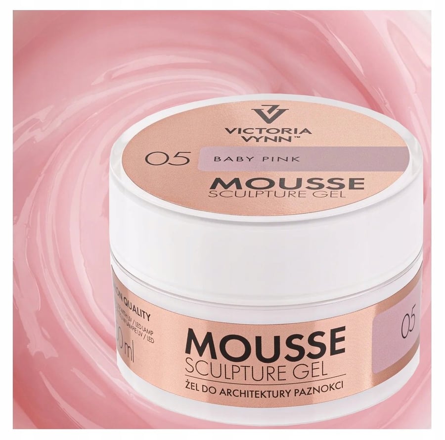 Гель-мусс Victoria Vynn Mousse Gel Builder Gel с тиксотропией - 05 Baby Pink - 50 мл
Гель-мусс Victoria Vynn Mousse Gel Builder Gel с тиксотропией - 05 Baby Pink - 50 мл