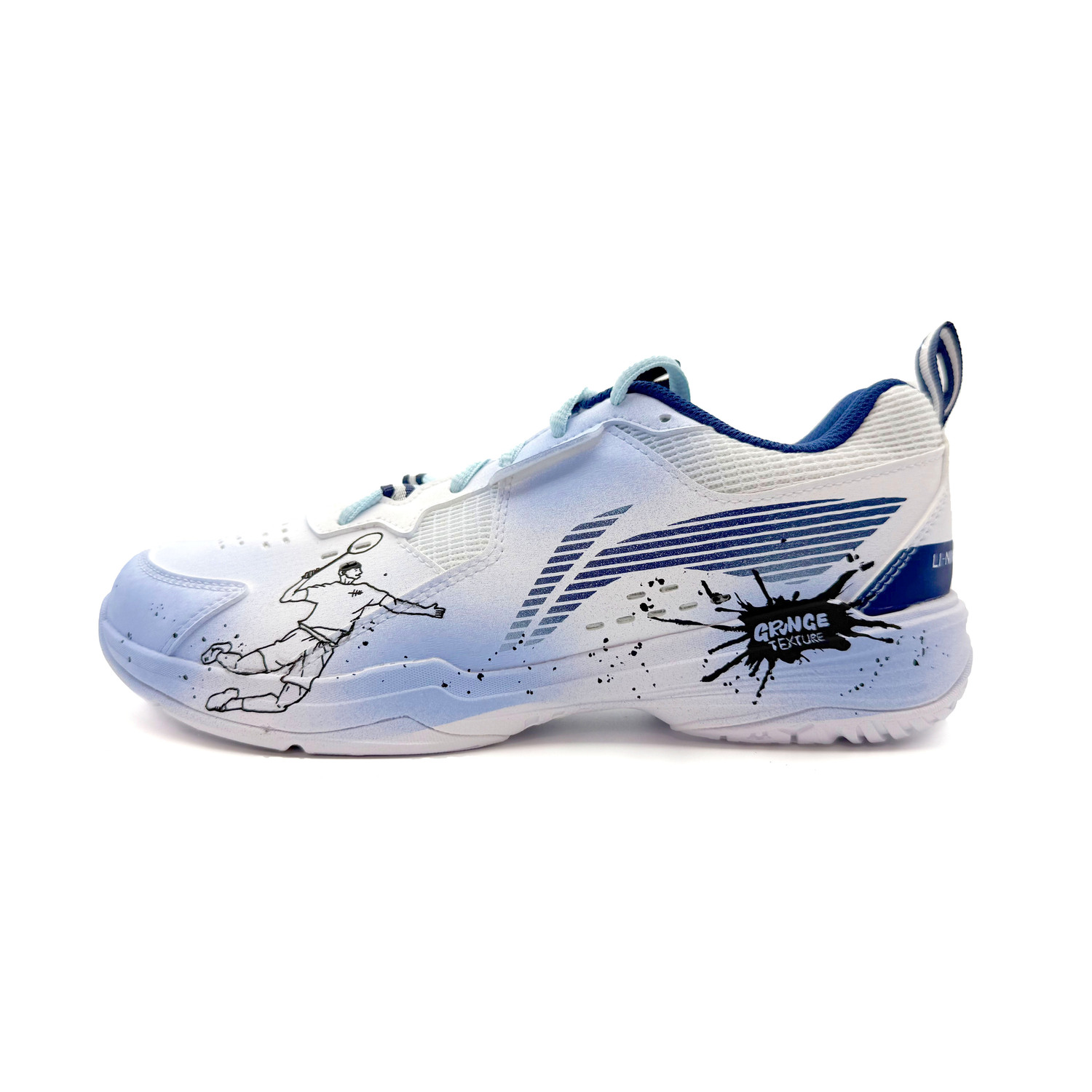 Li-Ning LiNing Slip Resistant Coverage Low Top Badminton Shoes Unisex Light Blue
Li-Ning LiNing Slip Resistant Coverage Low Top Badminton Shoes Unisex Light Blue