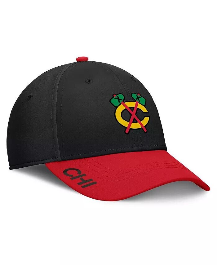 Мужская черная/красная бейсболка Chicago Blackhawks Authentic Pro Rink Flex Fanatics
Мужская черная/красная бейсболка Chicago Blackhawks Authentic Pro Rink Flex Fanatics