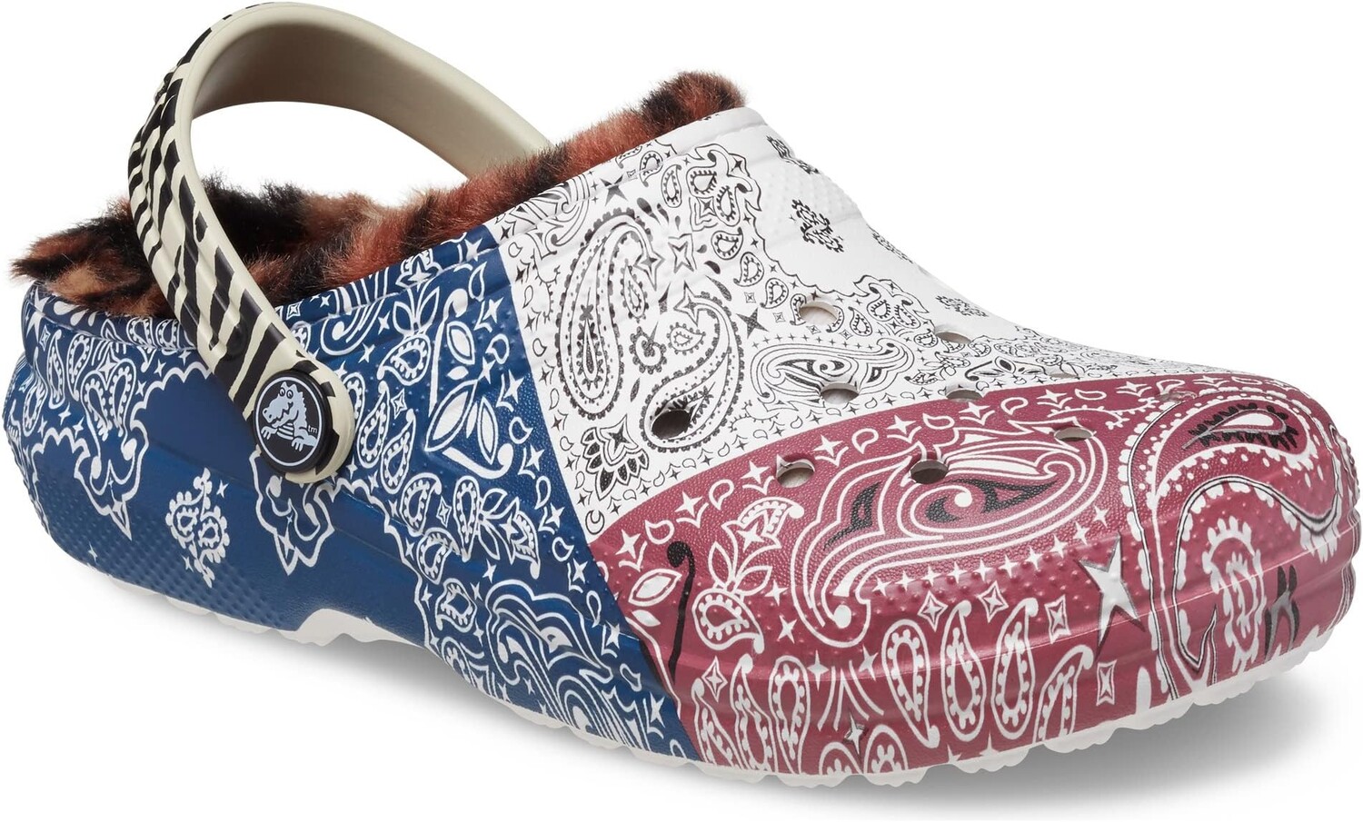 Сабо Zappos Print Lab: "Gone Wild" Classic Lined Clog Crocs, цвет Multi/Bandana/Animal Mix Print
Сабо Zappos Print Lab: "Gone Wild" Classic Lined Clog Crocs, цвет Multi/Bandana/Animal Mix Print