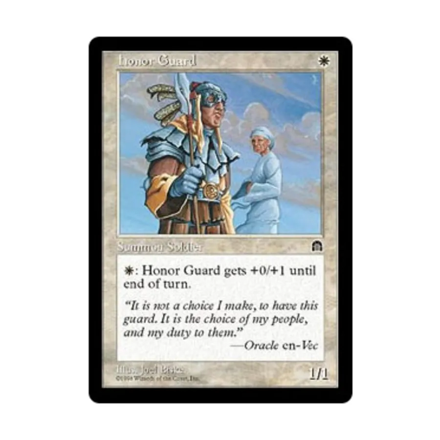 CCG Почетный караул (С), MTG - Stronghold
CCG Почетный караул (С), MTG - Stronghold