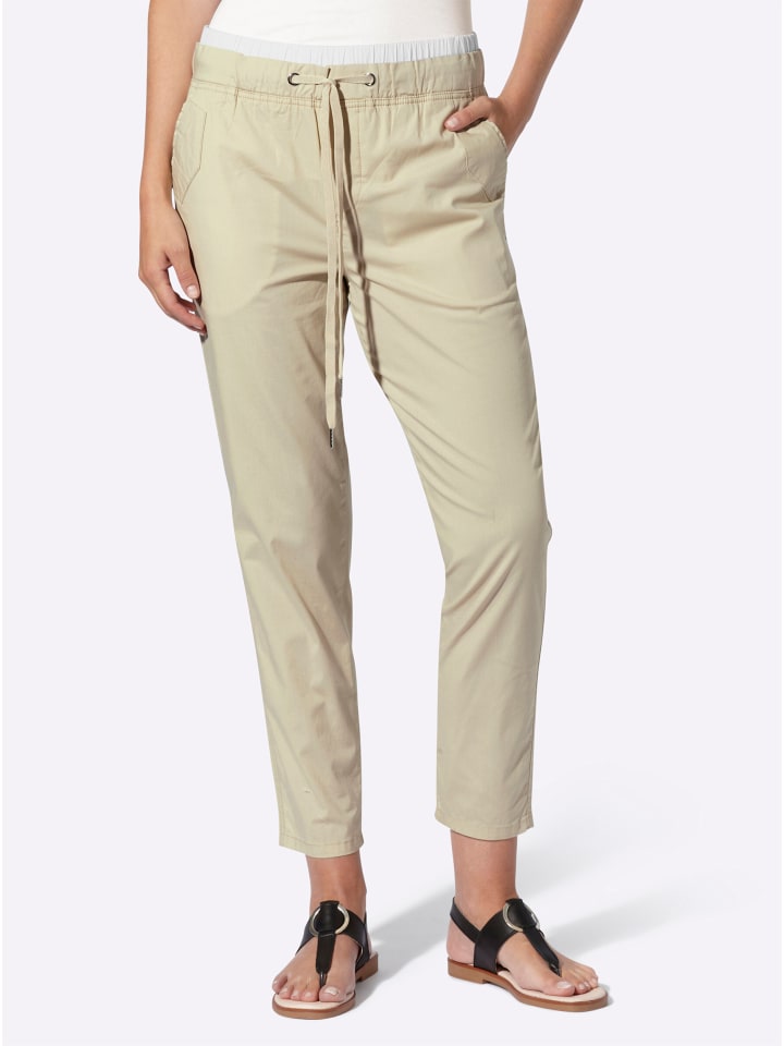 брюки 7/8 песочного цвета Heine
брюки 7/8 песочного цвета Heine