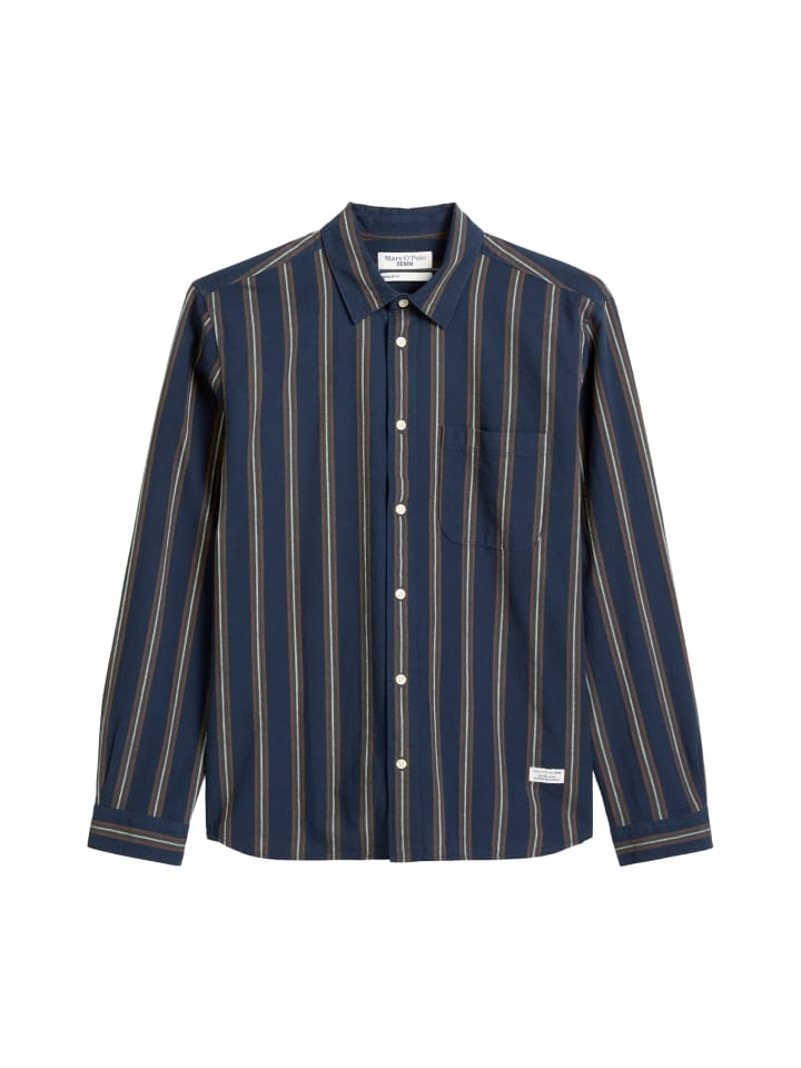 Marc O'Polo DENIM Обычная рубашка темно-синего цвета
Marc O'Polo DENIM Обычная рубашка темно-синего цвета