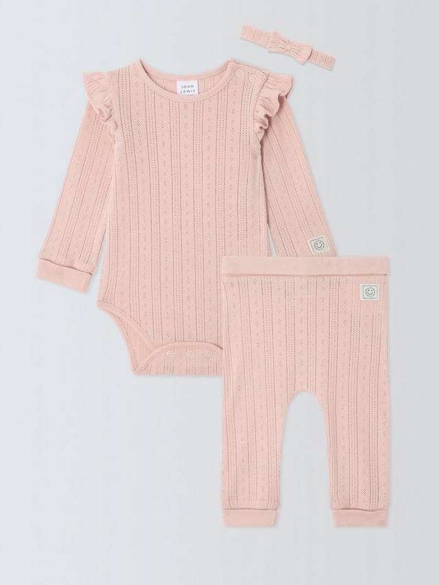 Детское боди в рубчик John Lewis, розовый
Детское боди в рубчик John Lewis, розовый