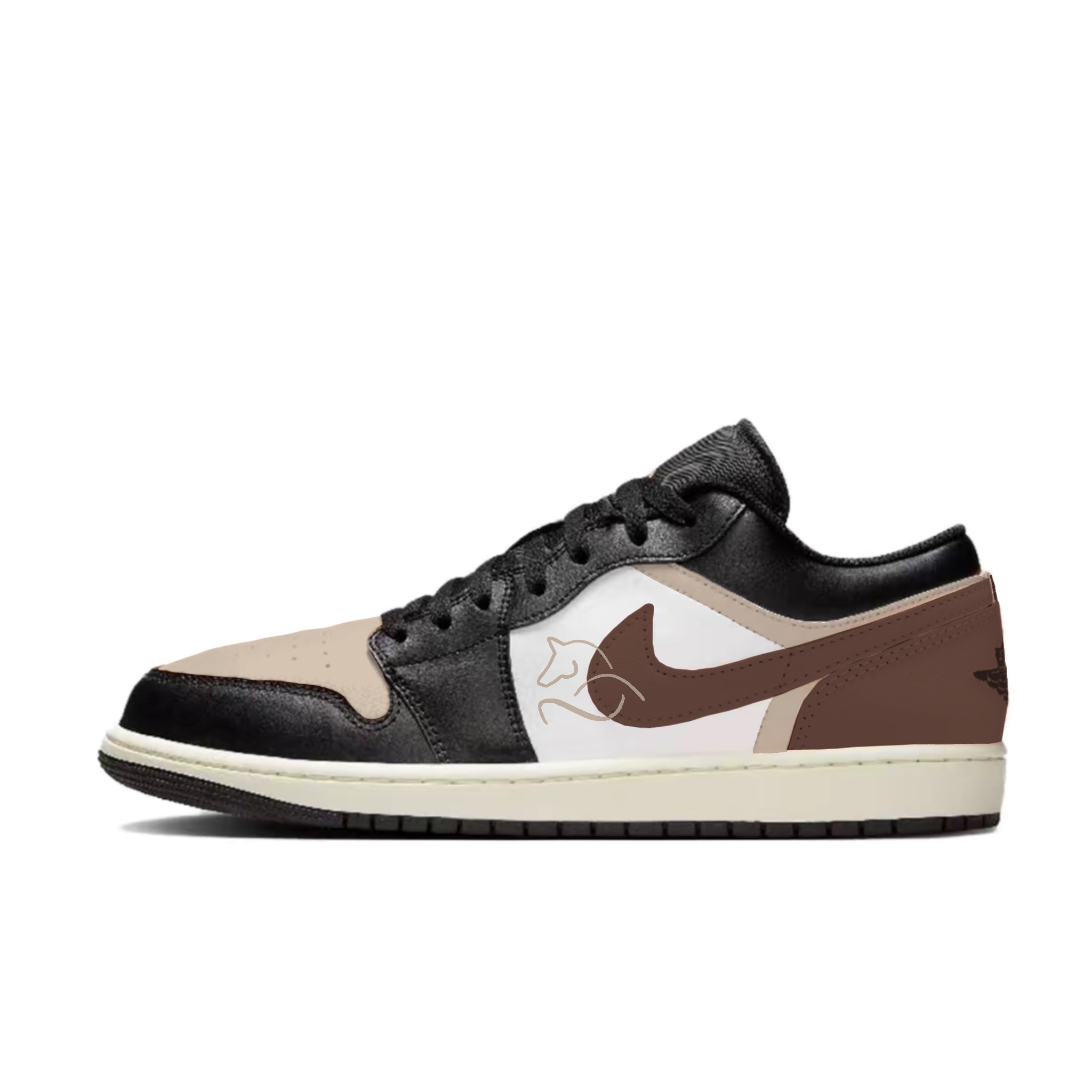 Jordan Air 1 Black Island Brown Mango Abrasion Resistant Low top Vintage Basketball Shoes Unisex коричневые
Jordan Air 1 Black Island Brown Mango Abrasion Resistant Low top Vintage Basketball Shoes Unisex коричневые