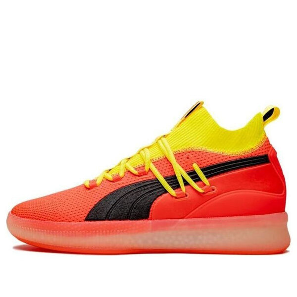 Кроссовки clyde court 'red blast' Puma, красный 
Кроссовки clyde court 'red blast' Puma, красный