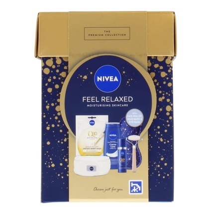 Набор из 6 масок Feel Relaxed - 250 мл гелевая сыворотка, флоллер, повязка на голову, маска для глаз Nivea
Набор из 6 масок Feel Relaxed - 250 мл гелевая сыворотка, флоллер, повязка на голову, маска для глаз Nivea