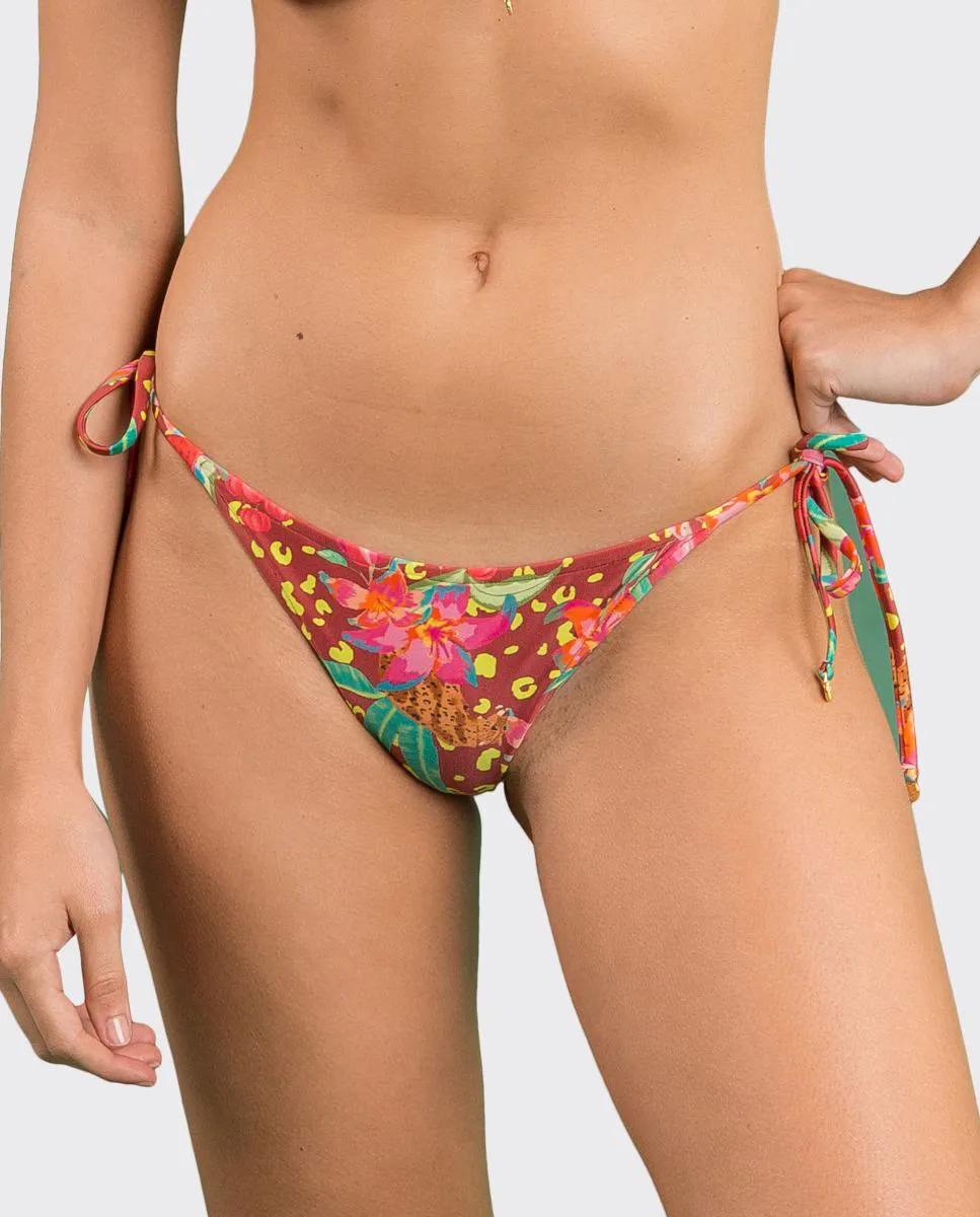 Плавки бикини с принтом и бантом Río de Sol, коричневый 
Плавки бикини с принтом и бантом Río de Sol, коричневый