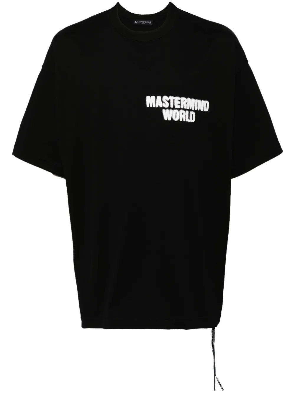 Футболка с эффектом разбрызганной краски Mastermind World, черный 
Футболка с эффектом разбрызганной краски Mastermind World, черный