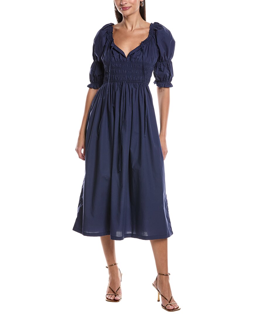 O P T Val платье миди OPT, синий
O P T Val платье миди OPT, синий