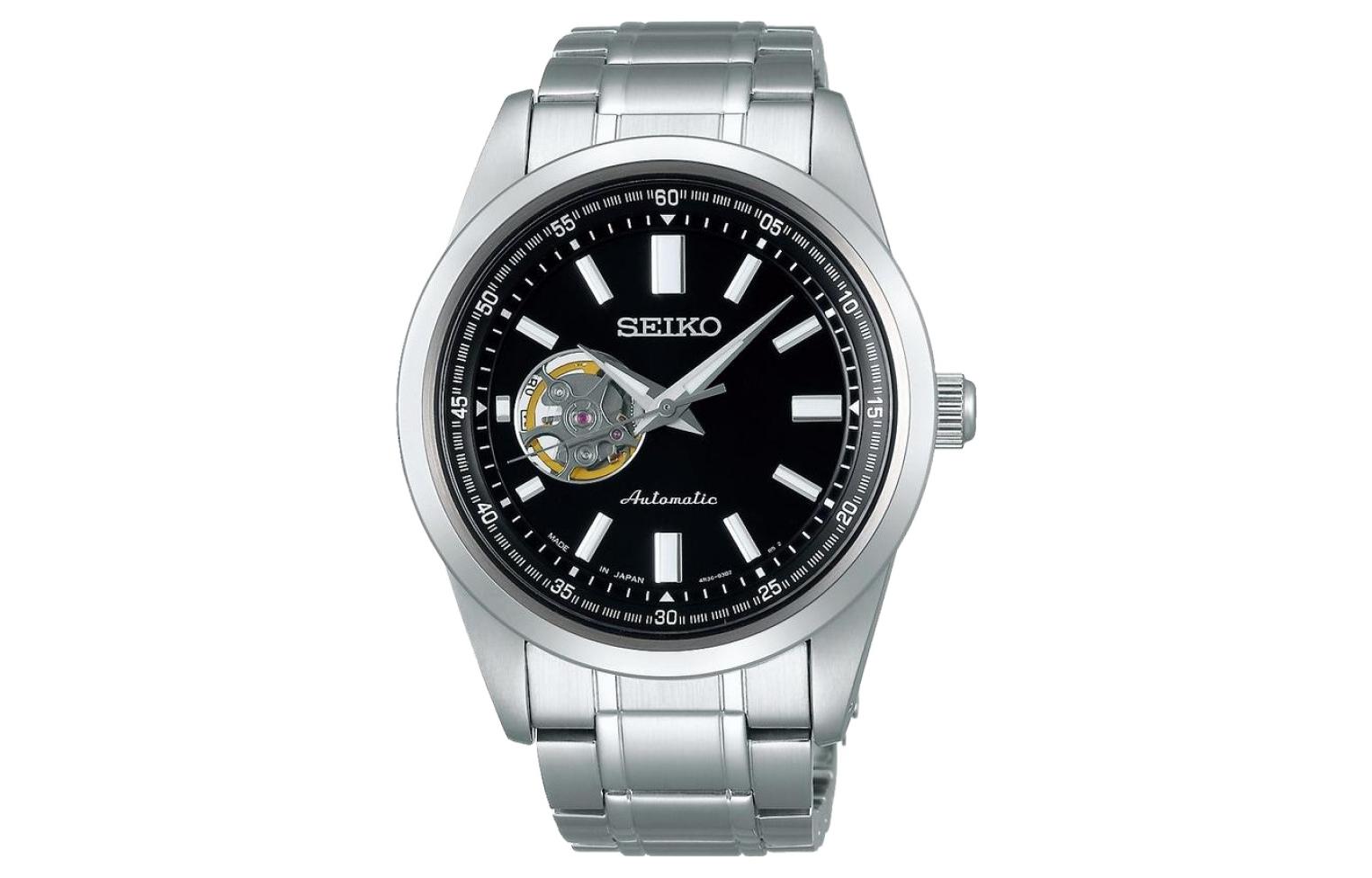 SEIKO Часы мужские механические на стальном ремешке 42 мм*51,5 мм*11,6 мм с черным циферблатом
SEIKO Часы мужские механические на стальном ремешке 42 мм*51,5 мм*11,6 мм с черным циферблатом