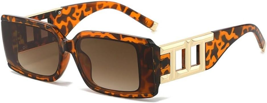 Модные прямоугольные солнцезащитные очки для женщин и мужчин в леопардовом стиле с золотым декором, винтажными градиентными линзами, поликарбонатной оправой и защитой от УФ-излучения UV400 generic, C2
Модные прямоугольные солнцезащитные очки для женщин и мужчин в леопардовом стиле с золотым декором, винтажными градиентными линзами, поликарбонатной оправой и защитой от УФ-излучения UV400 generic, C2
