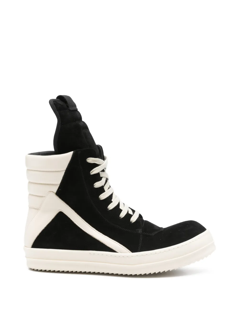 Высокие кожаные кроссовки Geobasket Rick Owens, черный
Высокие кожаные кроссовки Geobasket Rick Owens, черный