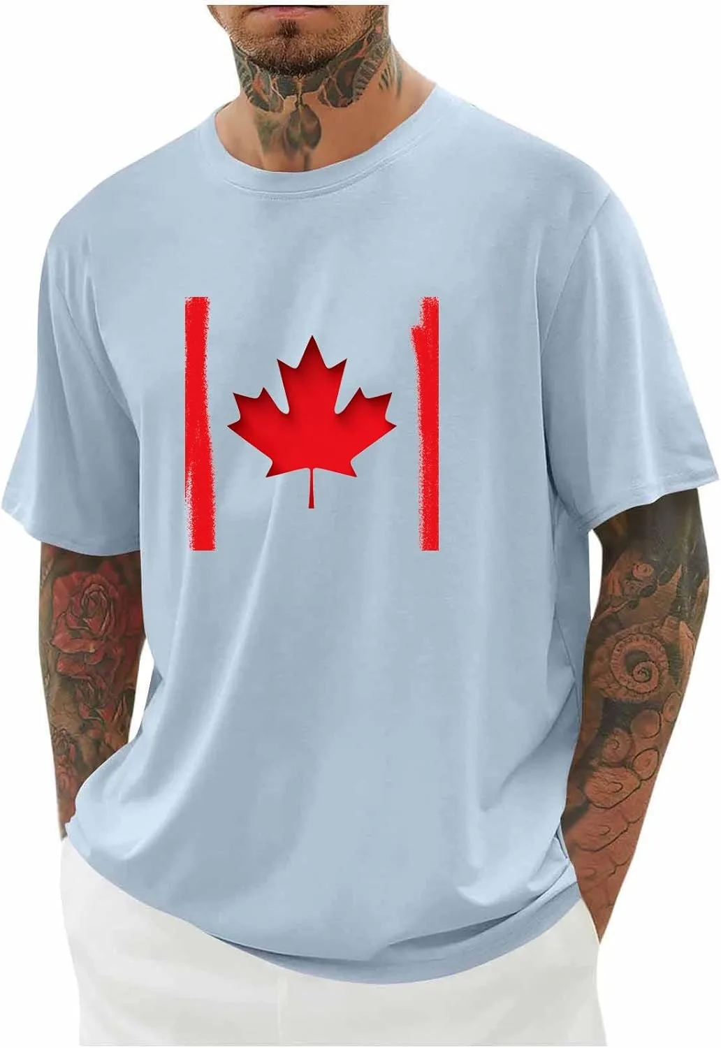 Футболка мужская Canada Day с принтом кленового листа Sdeycui
Футболка мужская Canada Day с принтом кленового листа Sdeycui