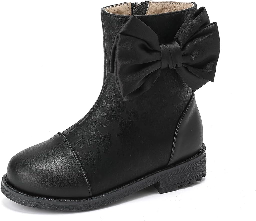 Детские модные сапожки до середины икры с бантом и боковой молнией, осенне-зимние ботиночки для прогулок и праздников, для малышей и старших детей GOJERP, Black
Детские модные сапожки до середины икры с бантом и боковой молнией, осенне-зимние ботиночки для прогулок и праздников, для малышей и старших детей GOJERP, Black