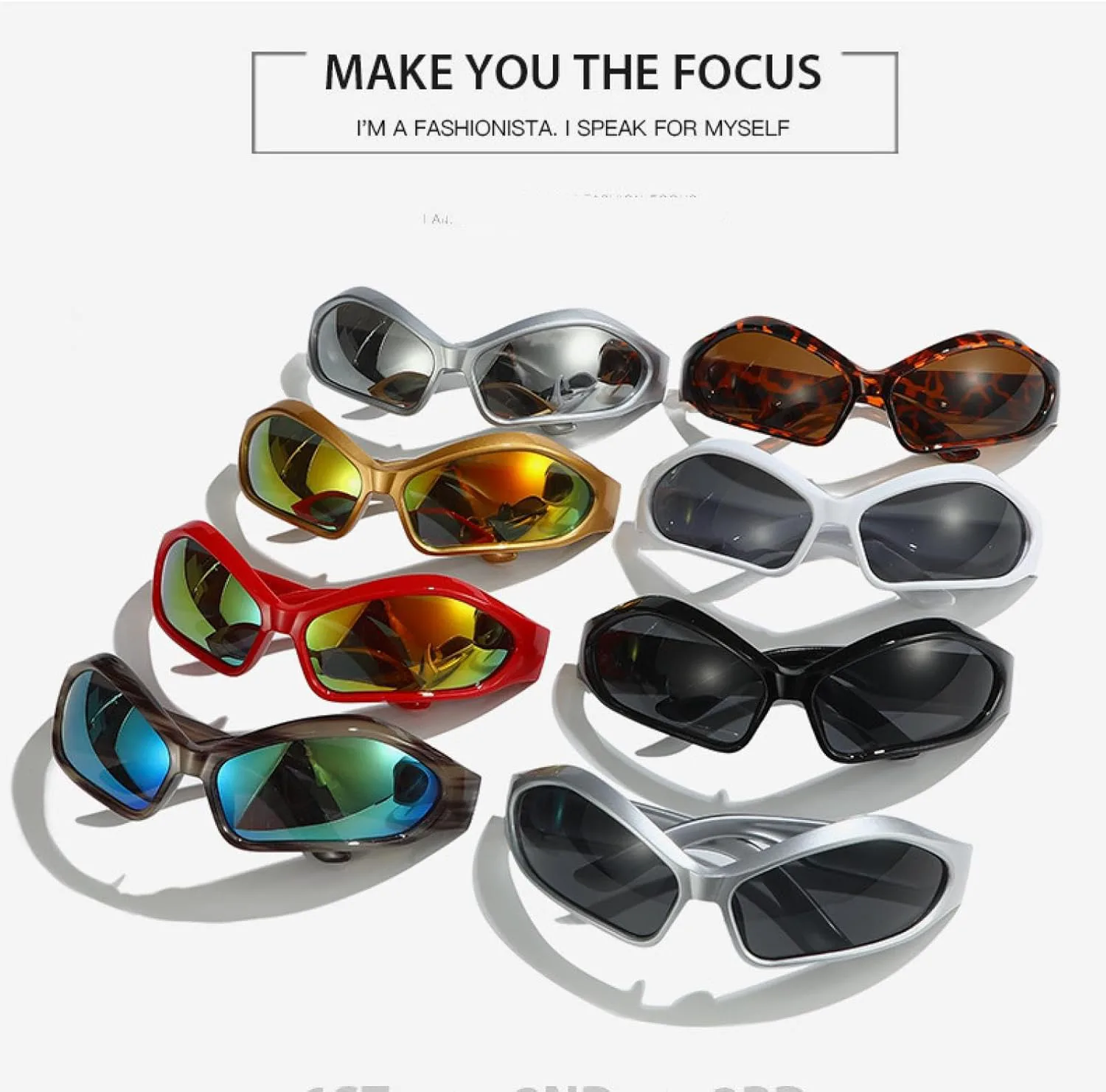 Мужские солнцезащитные очки для активного отдыха, велоспорта, спорта; женские солнцезащитные очки в винтажном стиле; модные очки-маски TKKTLLT, Silver Silver
Мужские солнцезащитные очки для активного отдыха, велоспорта, спорта; женские солнцезащитные очки в винтажном стиле; модные очки-маски TKKTLLT, Silver Silver