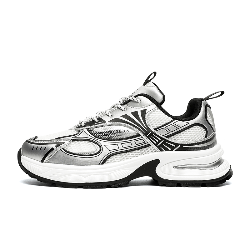 Мужские повседневные туфли с мягкой подошвой, противоскользящие, дышащие HOBIBEAR, Silver White
Мужские повседневные туфли с мягкой подошвой, противоскользящие, дышащие HOBIBEAR, Silver White