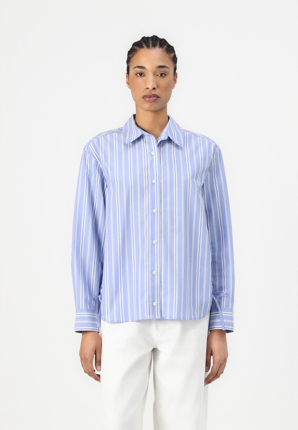 Блузка на пуговицах CATAN Samsøe Samsøe, синий
Блузка на пуговицах CATAN Samsøe Samsøe, синий