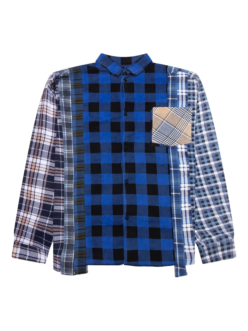 Лоскутная рубашка 7 Cuts Needles, синий
Лоскутная рубашка 7 Cuts Needles, синий