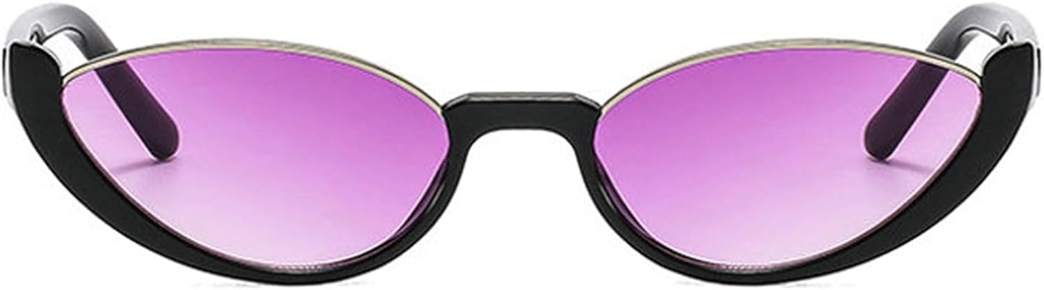 Солнцезащитные очки Willochra в маленькой оправе «кошачий глаз» для женщин, винтажные солнцезащитные очки с заклепками, модные женские очки в стиле ретро F27, Black Purple
Солнцезащитные очки Willochra в маленькой оправе «кошачий глаз» для женщин, винтажные солнцезащитные очки с заклепками, модные женские очки в стиле ретро F27, Black Purple