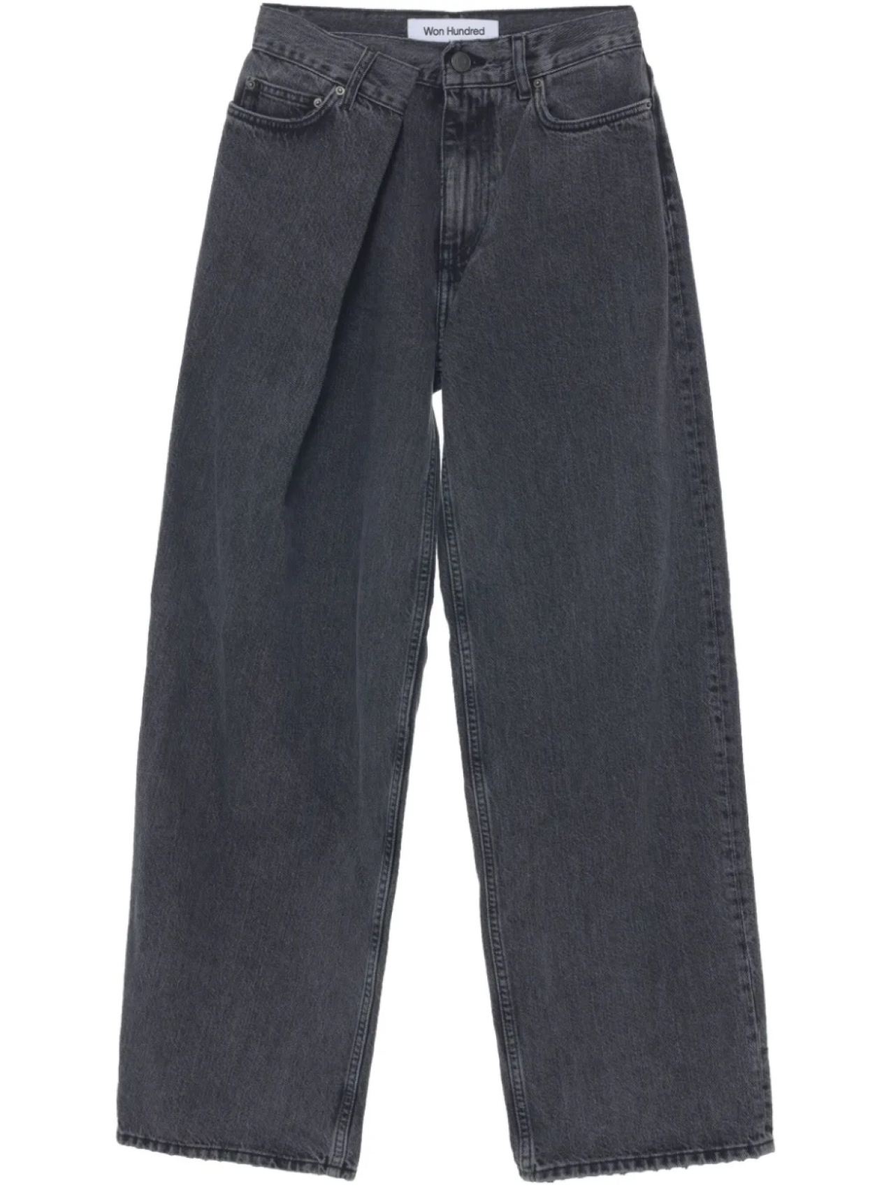 Won Hundred джинсы со складками, серый
Won Hundred джинсы со складками, серый