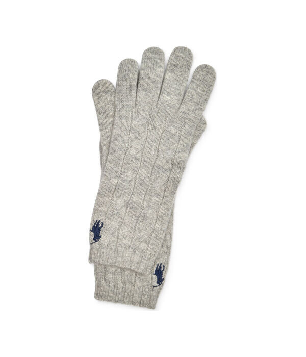 Перчатки шерстяные Polo Ralph Lauren с добавлением кашемира, серый
Перчатки шерстяные Polo Ralph Lauren с добавлением кашемира, серый