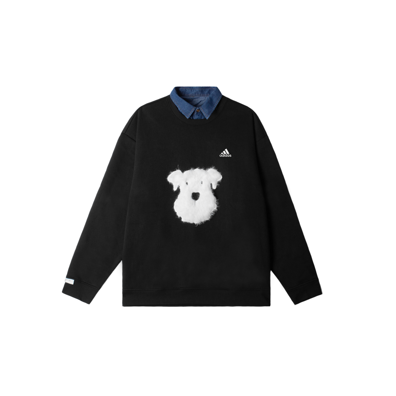 Adidas Свитшот Unisex Black с воротником-поло
Adidas Свитшот Unisex Black с воротником-поло