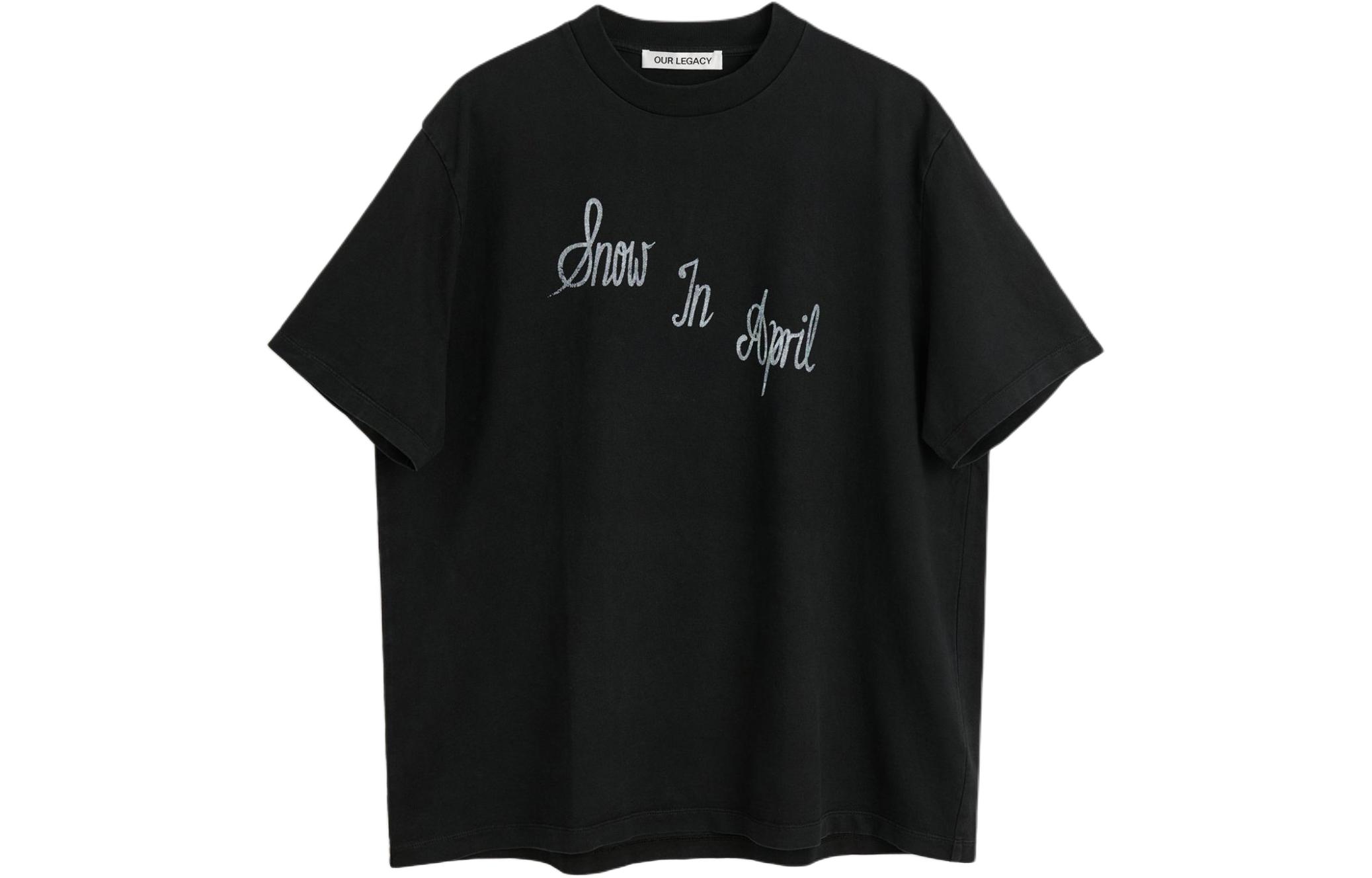 Футболка из хлопка с принтом Ronja OUR LEGACY, черная
Футболка из хлопка с принтом Ronja OUR LEGACY, черная